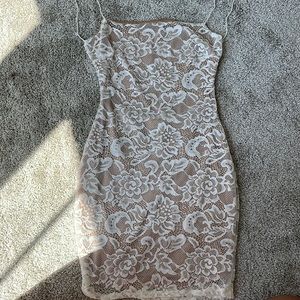 Windsor ivory lace dress